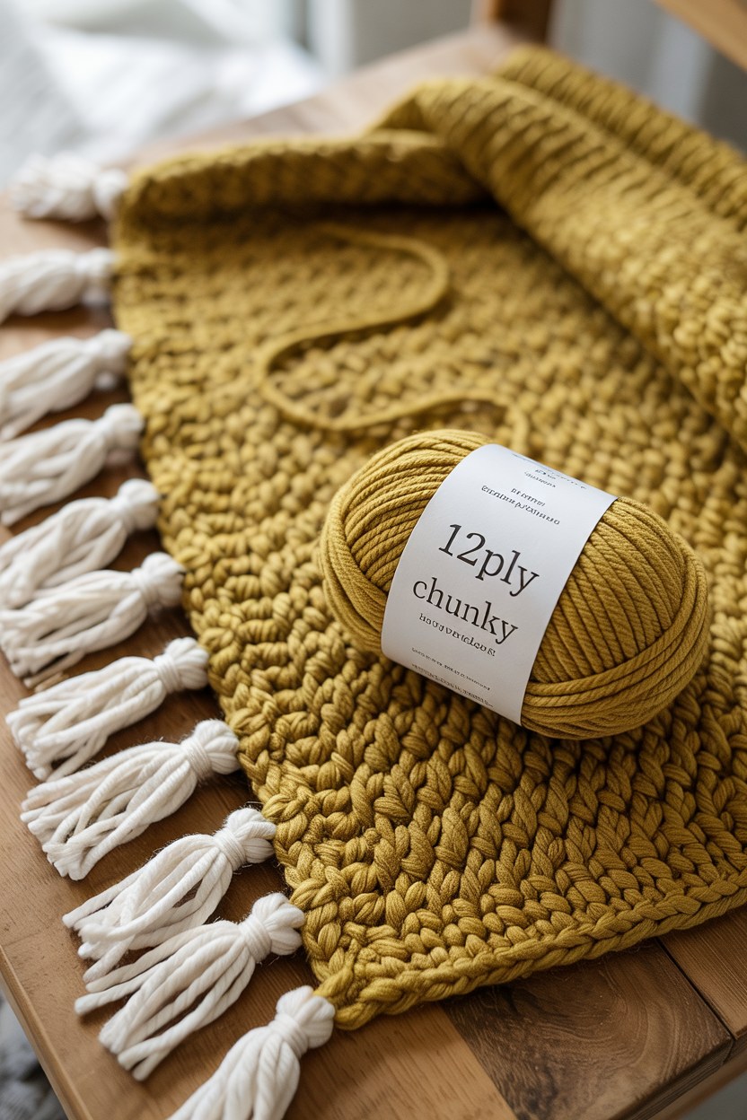 Free Crochet Blanket Pattern Using Chunky Yarn for Cozy Bedroom Decor